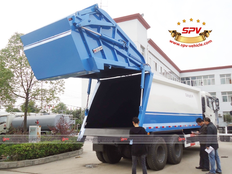 Refuse Collector-Dongfeng-Inspection Refuse Collector-Dongfeng-Inspection